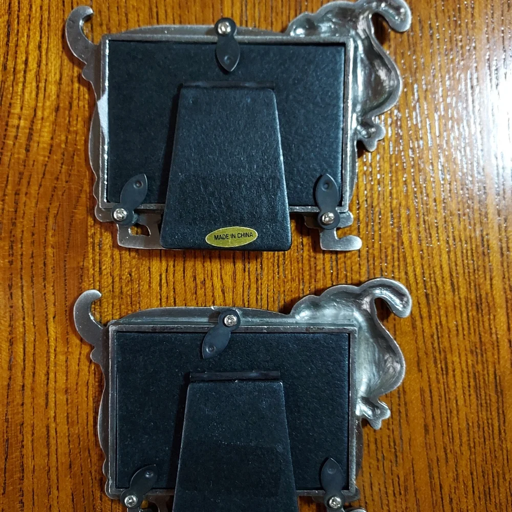 Dog Doggie Photo Frames - 2 each